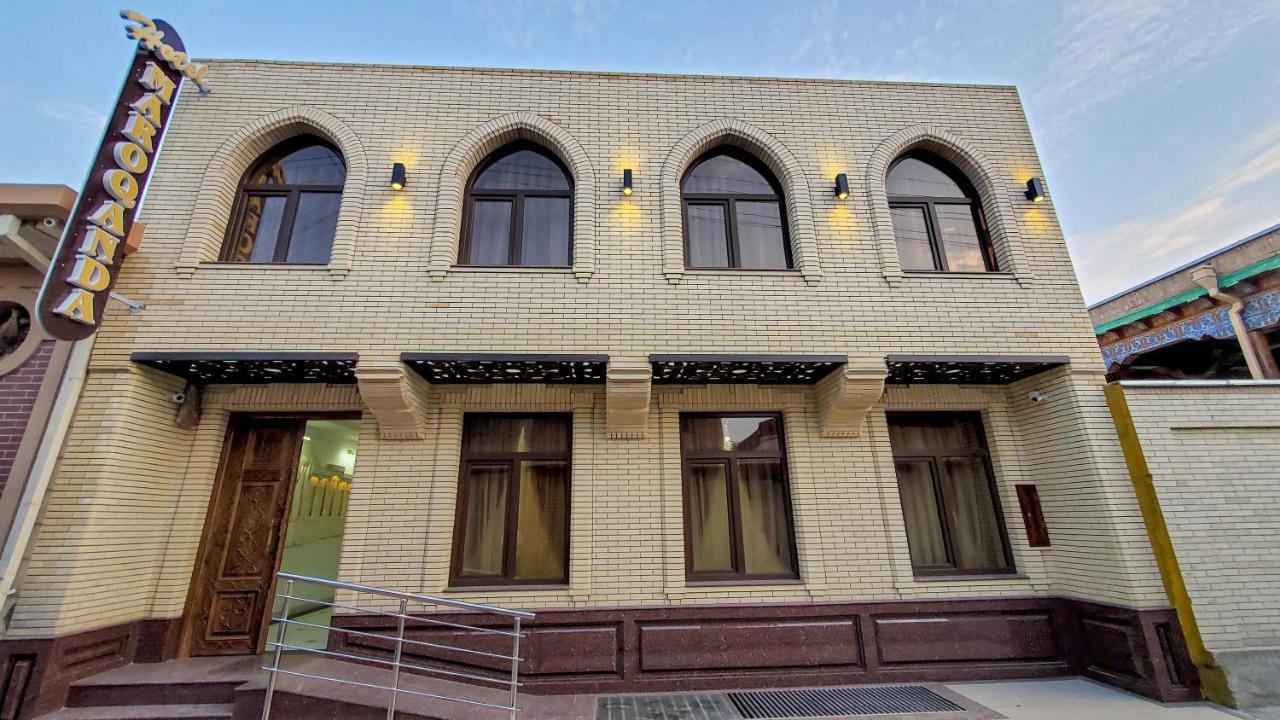 Hotel Maroqanda Samarkand Buitenkant foto